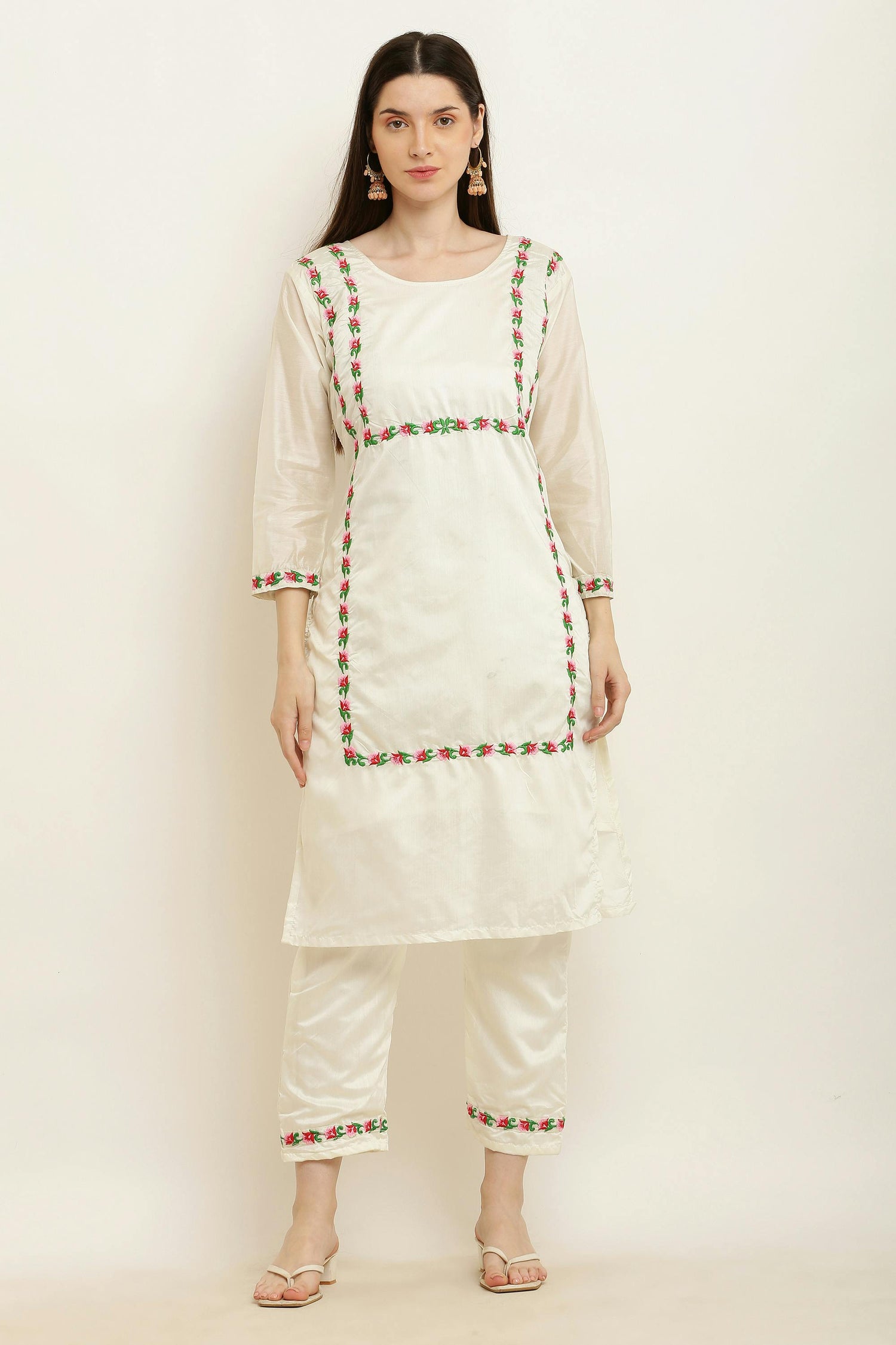 Summer collection: Lightweight cotton chickenkari kurtas
